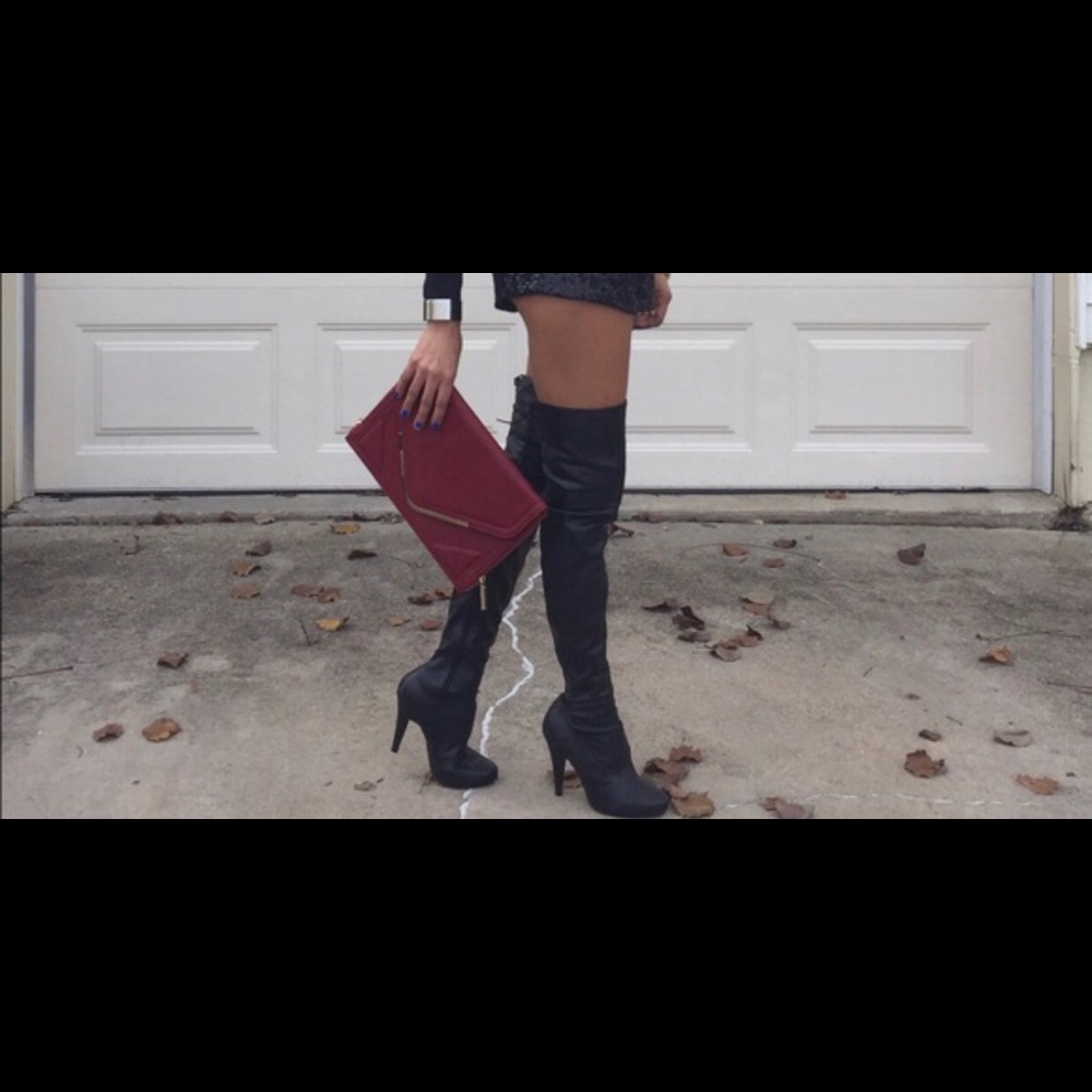 Steve Madden over the knee boots
